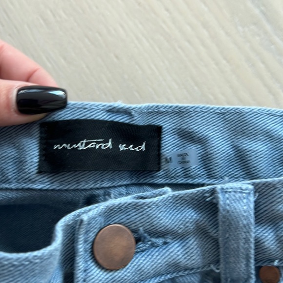 Mustard seed denim shorts new not worn - Picture 3 of 3